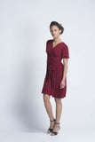 Merona Deep Maroon Summer Dress - Women Dresses - yz-buyer.myshopify.com