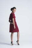 Merona Deep Maroon Summer Dress - Women Dresses - yz-buyer.myshopify.com