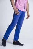 Norton Motorcycles Regular Fit, Straight Cut Bright Blue Jeans - Mens Jeans - yz-buyer.myshopify.com