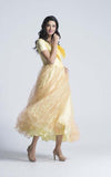 Lemon Yellow Ball Gown - Women Dresses - yz-buyer.myshopify.com