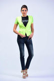 Oririn Lived-in Look, Slim-fit Jeans - Royal Blue - Women Jeans - yz-buyer.myshopify.com