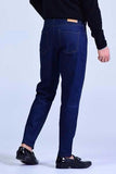 P&B Stretch denim Regular Fit Jeans Navy Blue - Mens Jeans - yz-buyer.myshopify.com