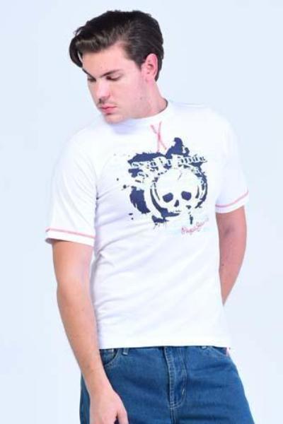 Pepe Jeans Printed Crew Neck T-Shirt - Men T-Shirts - yz-buyer.myshopify.com