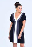 Speechless Kimono Sleeve Knit Black Short Dress - Women Dresses - yz-buyer.myshopify.com