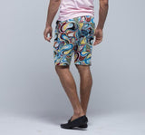 Multi Print Beach Bermudas - Men Shorts - yz-buyer.myshopify.com